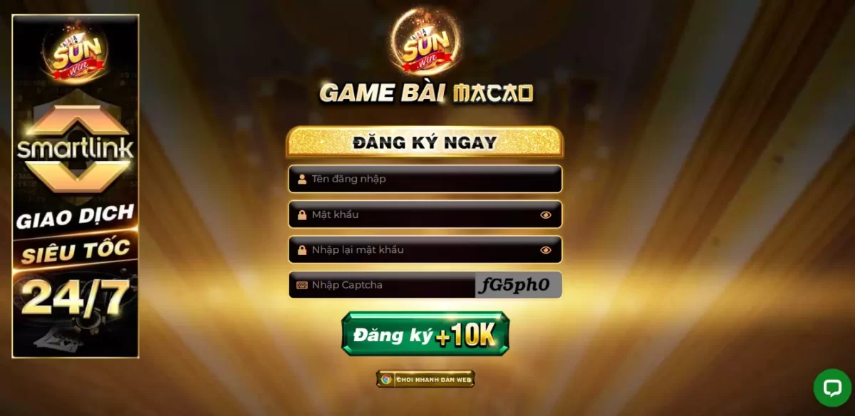 Giới thiệu cổng game Sunwin